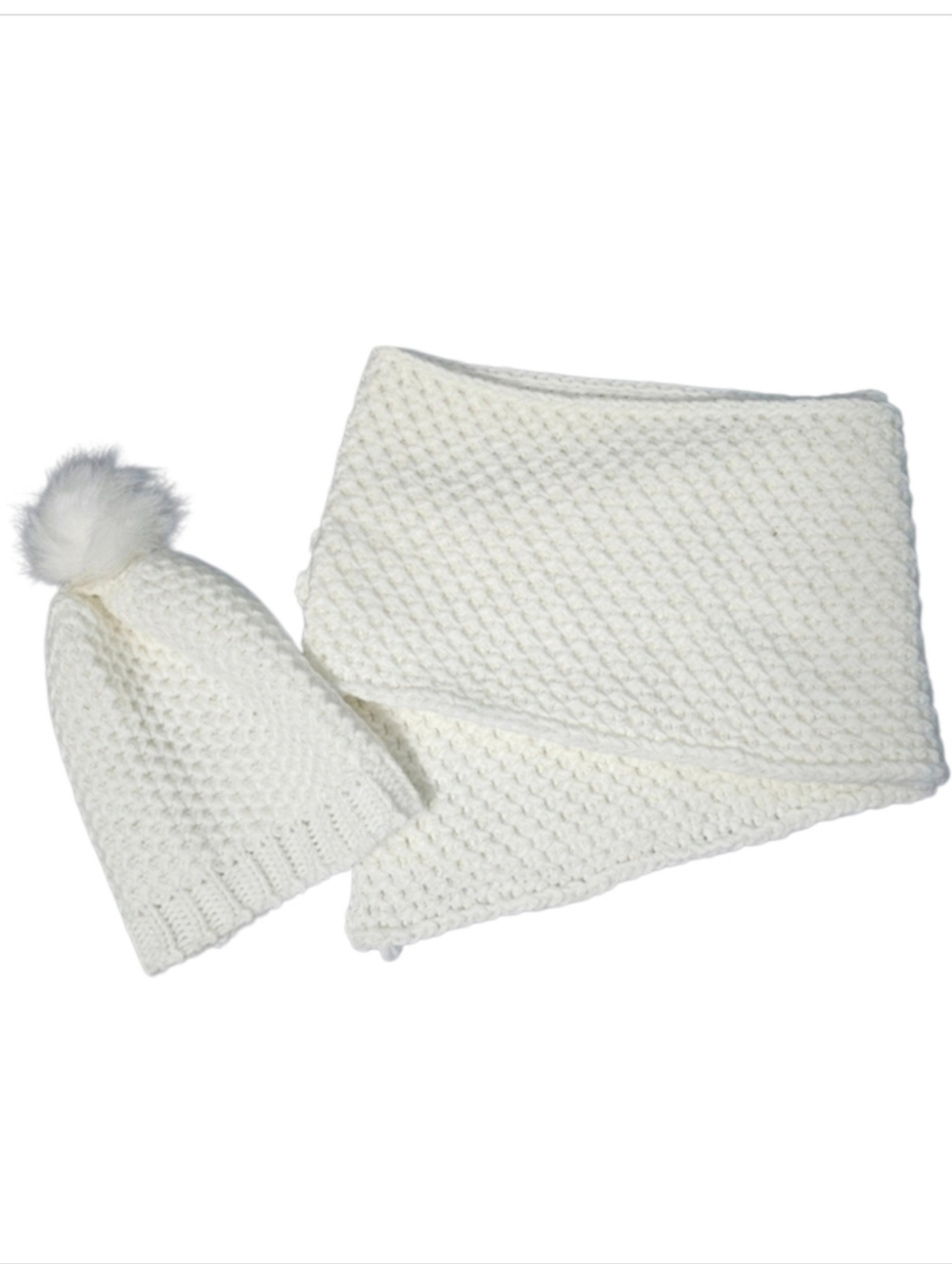 Jessica Simpson 2 Pieces Set Scarf & Hat - Picture 1 of 3